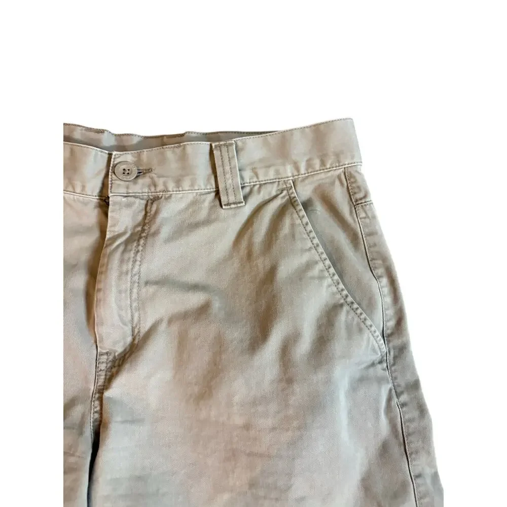 Mens 34 Long The North Face Trail Short Beige Shorts EUC‎